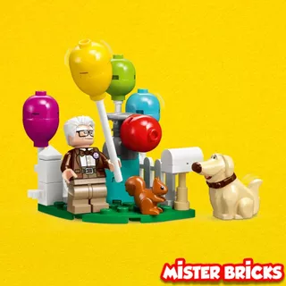 LEGO® Disney Pixar 43217 บ้านลอยฟ้า UP House | ตัวต่อคาร์ล+รัสเซล ของแท้หายาก