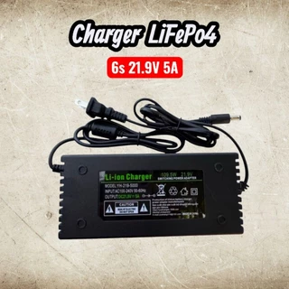 Charger สายชาร์จสำหรับแบตลิเธียมฟอสเฟต LiFePo4 5A. 4s14.6v / 6s21.9v / 8s 29.2v / 10s36.5v เต็มตัด