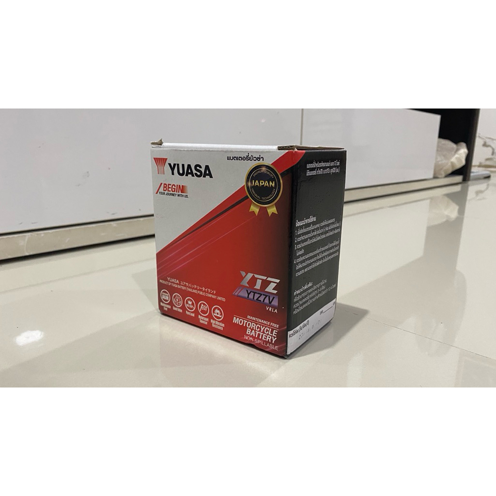 YUASA แบตเตอรี่ รุ่น YTZ7V