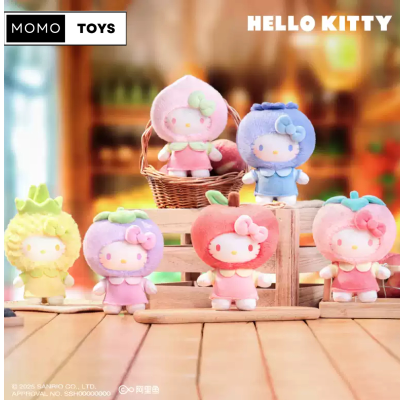 🔴ยกบ็อก(6 ตัว)🔴🔥โค้ดแฟชั่นลด30%🔥พร้อมส่งในไทย🔥Hello kitty Fruity Paradise คิตตี้ พวงกุญแจ