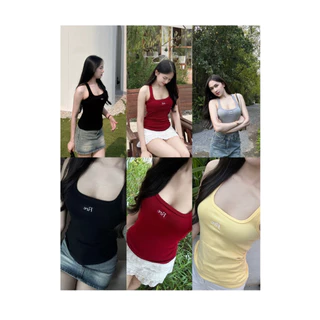 เสื้อกล้ามผู้หญิงงานปักFireตัวยาว