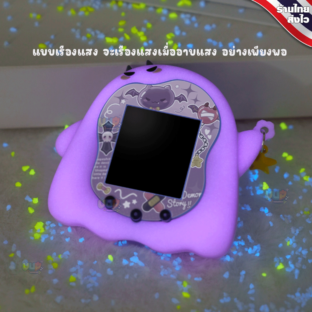 [พร้อมส่ง] Little Devil ซิลิโคน Tamagotchi UNI แบบ TPU นิ่ม น่ารัก Bubblelogus แท้ - รูปที่ 4