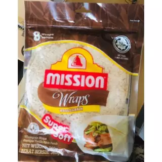 มิชชั่นแร็ปโฮลเกรนmission wrap(สีน้ำตาล)