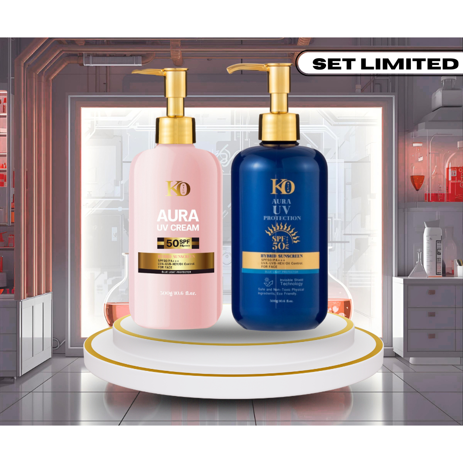 เซ็ตคู่กันแดด Limitedน้ำเงินและLimitedชมพูเคโอริช  Set Limited Sunscreen