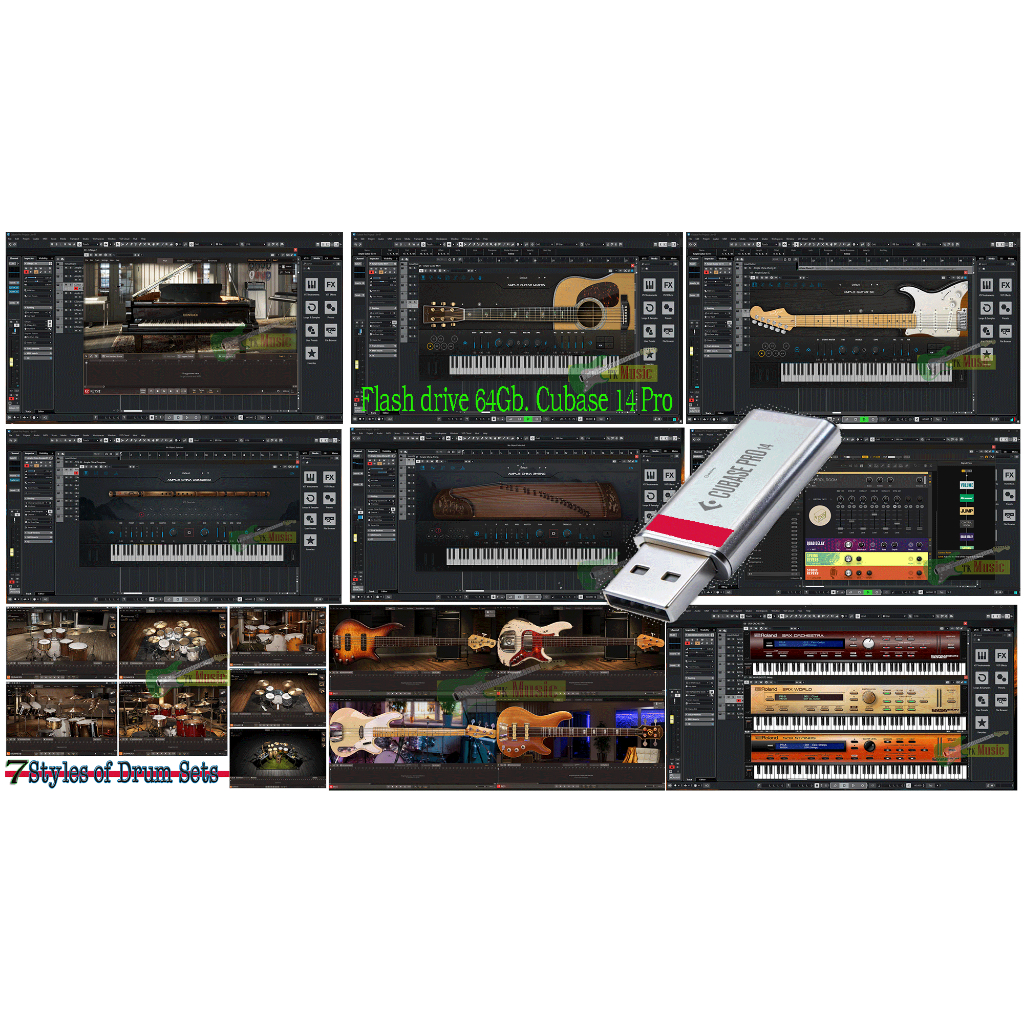 ชุดปลั๊กอินทำเพลง กับSound ที่เหนือชั้น  Cubase 14Pro / 13 Pro สร้างจินตนาการแห่งการผลิตเพลงตามจินตน