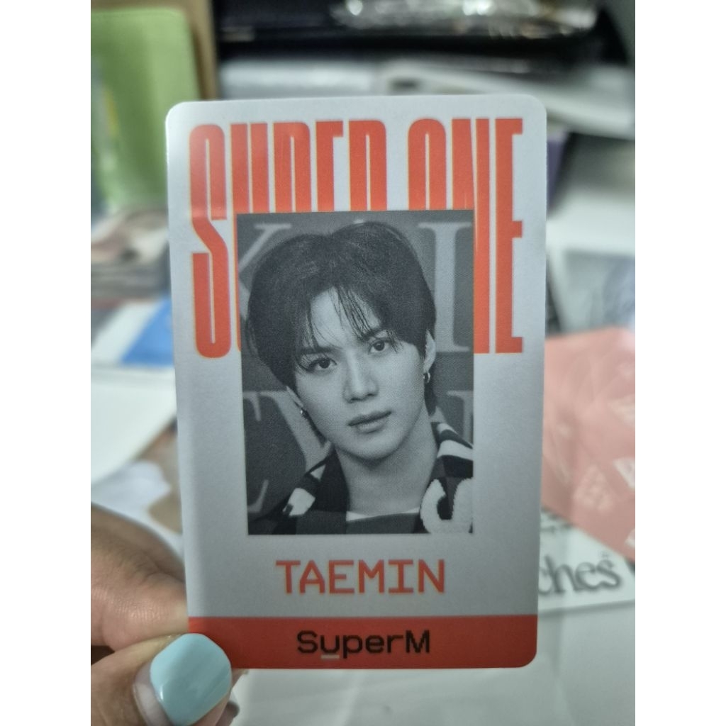ID CARD TAEMIN SUPER ONE 1ST ALBUM