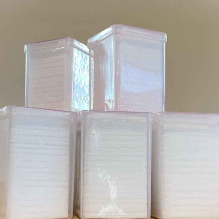 สำลีไร้ขน (Lint-Free Cotton Pads)