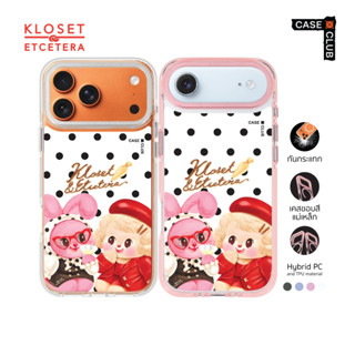 CaseClub เคสไอโฟน เคส ขอบสี เคสแม่เหล็ก ลาย KLOSET Chou Cher…