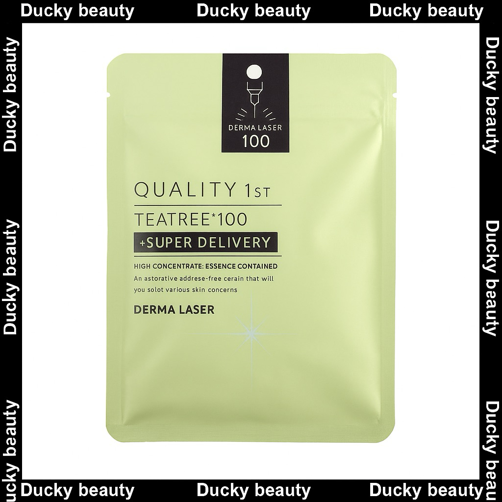 พร้อมส่งจาก🇯🇵มาส์ก Quality 1st Tea tree Derma laser