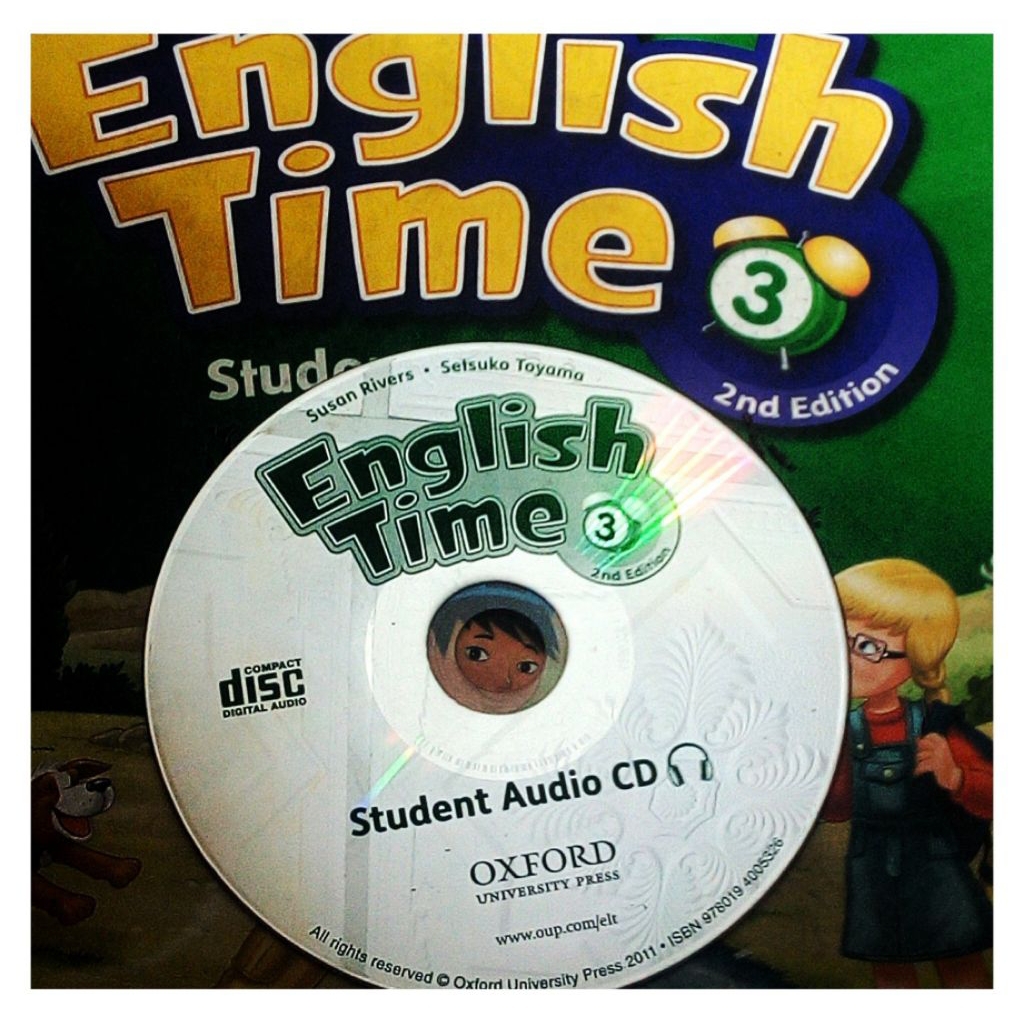 ซีดีเสียงสำหรับนักเรียน student Audio CD English Time 3