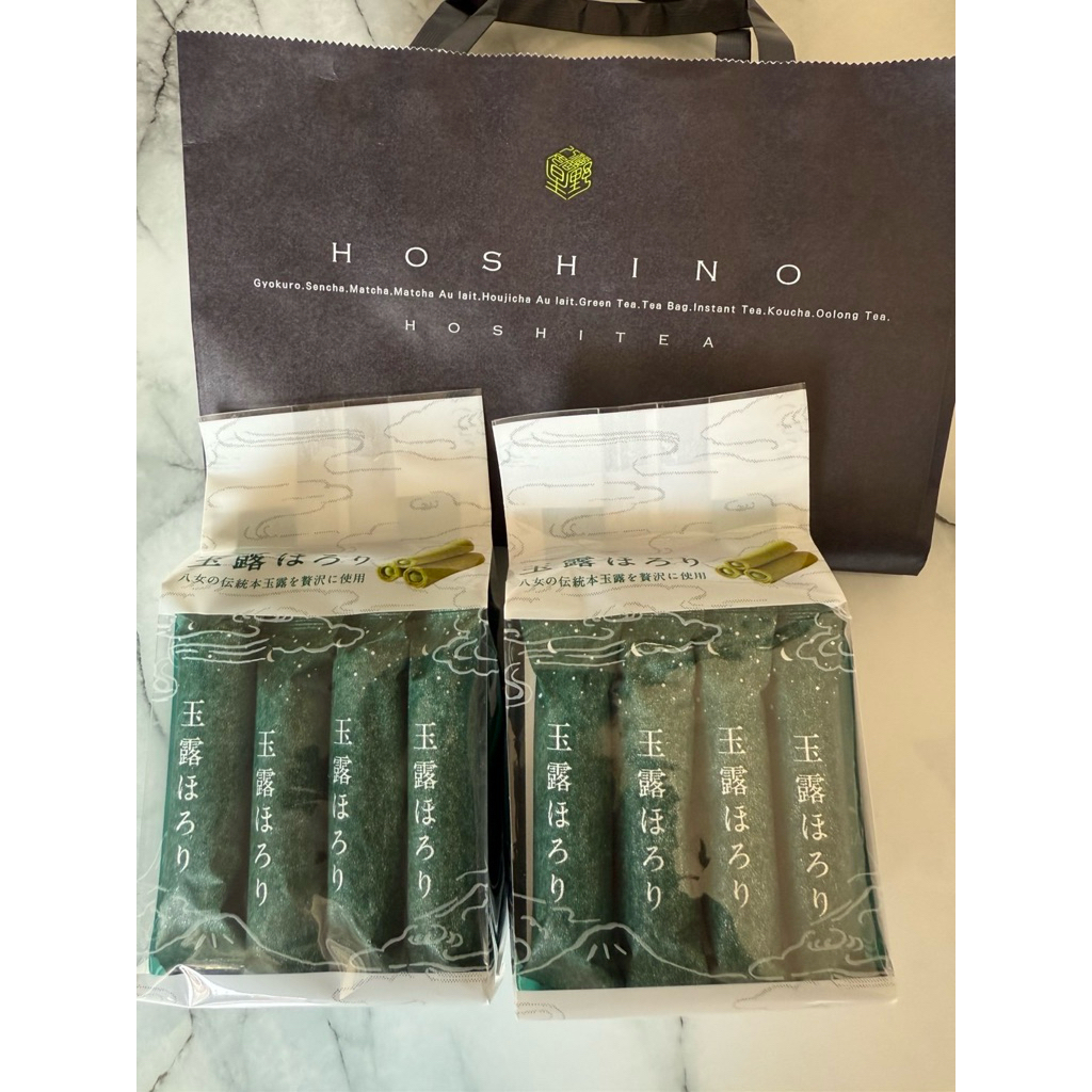 Yame Gyokuro Cream Roll ขนมมัทฉะจากบ้าน Hoshino