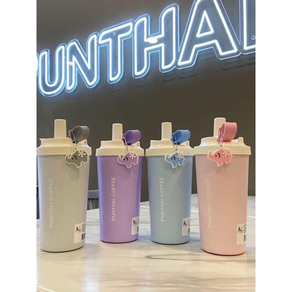 แก้วพันธุ์ไทยLocknLockขวดกาแฟเก็บร้อนความเย็นแบบสูญญากาศได้นานแท้100%