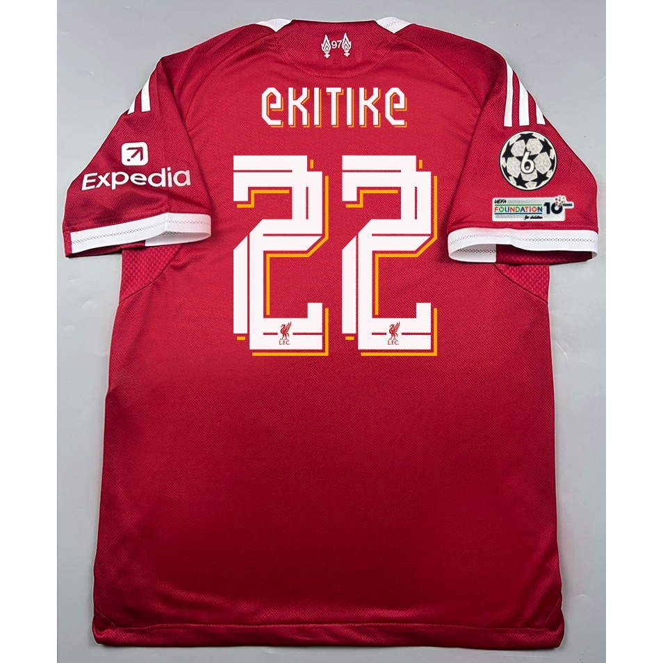 เสื้อบอล เพลเย่อ ลิเว่อร์พูล เหย้า 2025-26 Player Liverpool Home 2025 7 WIRTZ อาร์มแชมเปี้ยนลีค ผ้าท