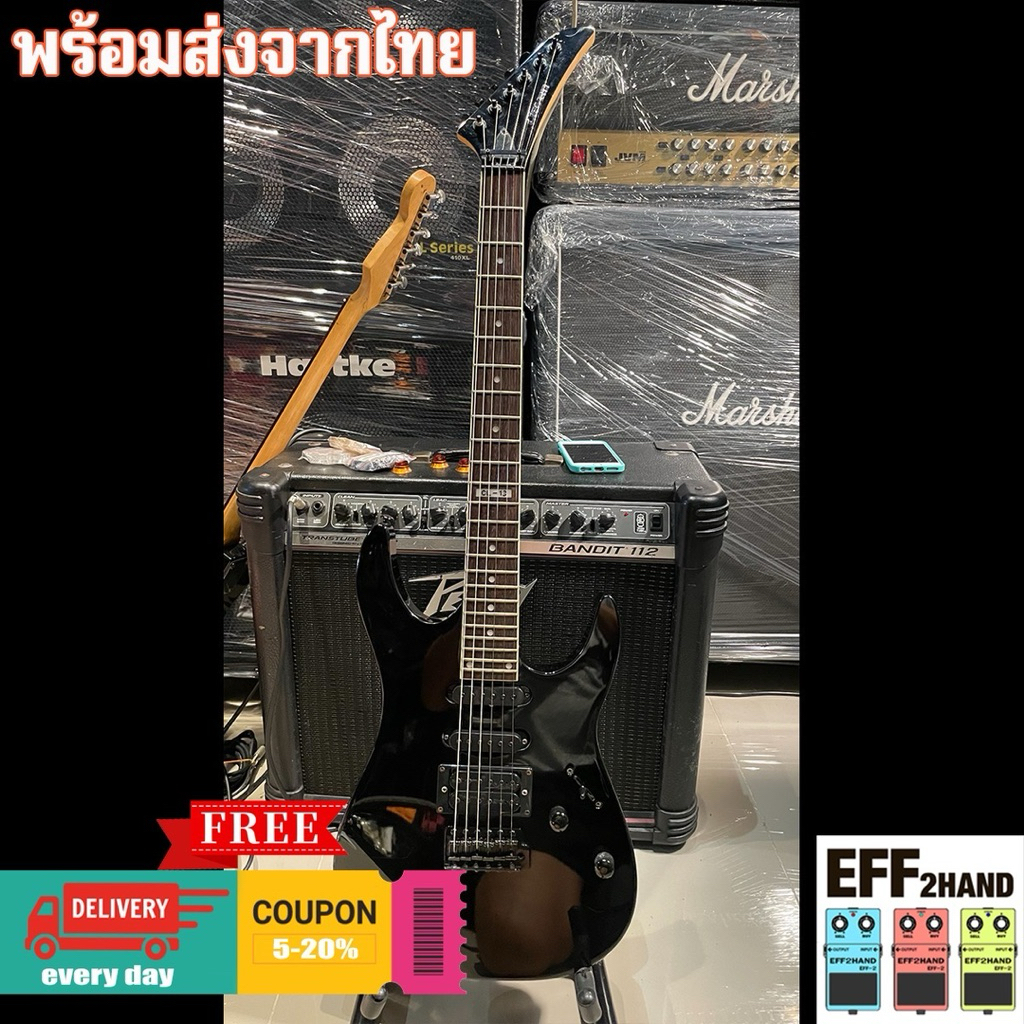 🎉 กีต้าร์ไฟฟ้า มือสอง🎉 (จัดส่งทันที) 🎸 Clevan CL-13 Electric Guitar 🥁