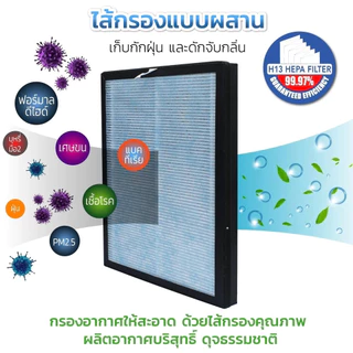 ONEHOME เครื่องกรองอากาศ Air Purifier กรองและบอกระดับ PM2.5 สำหรับห้องขนาด 60-120 ตร.ม. กำจัดกลิ่น ดับกลิ่น ควัน กลิ่