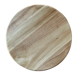 ไม้แผ่นกลม 28 เซนติเมตร *ไม้ยางพาราแท้*