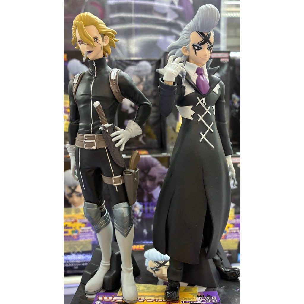[Pre-Order] คู่ ฟิกเกอร์ Dr.Stone Figure - Stanley Snyder & Xeno Wingfield ของแท้ นำเข้าจากญี่ปุ่น