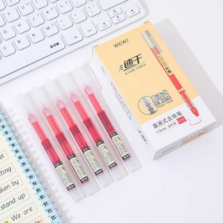 อันละสองบาท หนึ่งกล่องมี 12 อัน ซื้อเป็นกล่องถูกกว่า 0.5 ปากกาเจลลูกลื่น 3สีแดงน้ำเงินดำ หมึกแห้งเร็วทนทาน️เขียนลื่นไม่ต