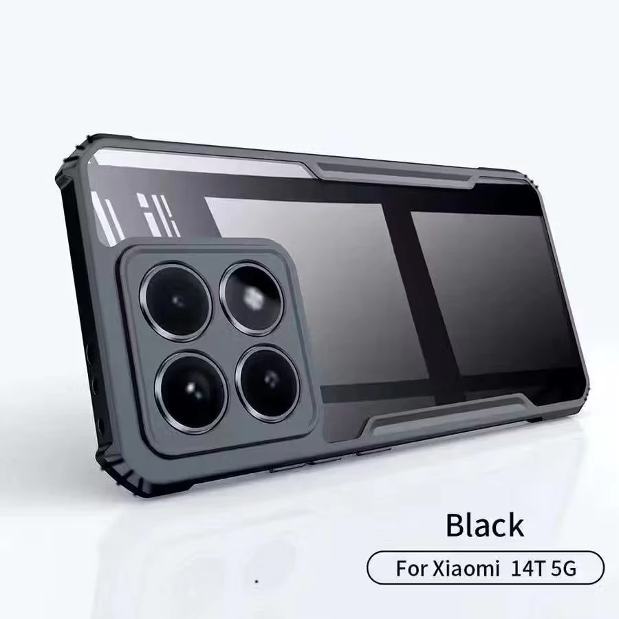 เคสกันรอยกล้อง สำหรับ Xiaomi Mi14T Pro Mi13T Mi13TPro Mi15 Mi15Pro Mi11T Pro เคสหลังใส