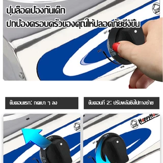 KONIG เตาแก๊ส หัวคู่ หน้าสแตนเลส/ฟิล์มกระจกนิรภัย 4.2KW ขนาด เตาแก๊ส 2 หัว/ 3 หัว