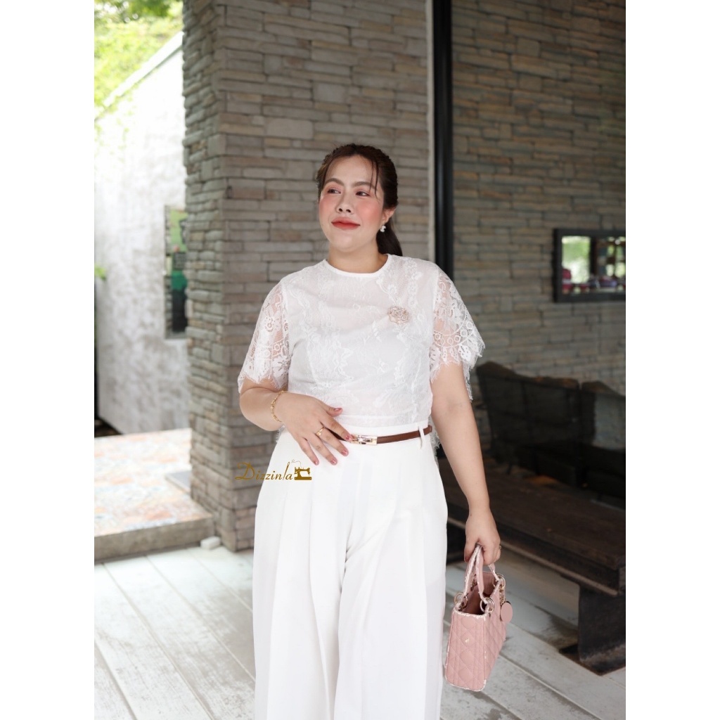 Dz337 – Mariposa Lace Shirtเสื้อลูกไม้ปีกผีเสื้อ