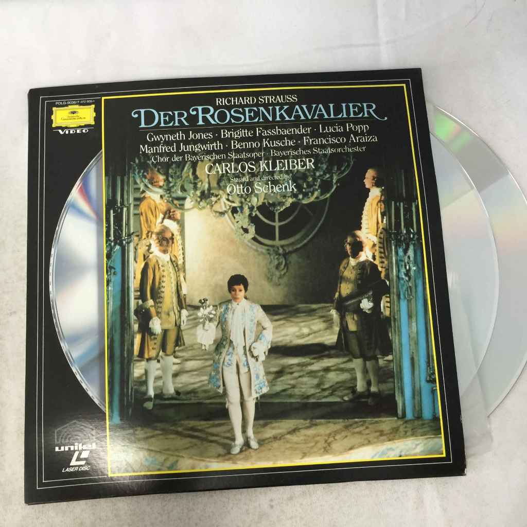 Der Rosenkavalier - Carlos Kleiber. 2LD laser ขนาด 12 นิ้ว  K8