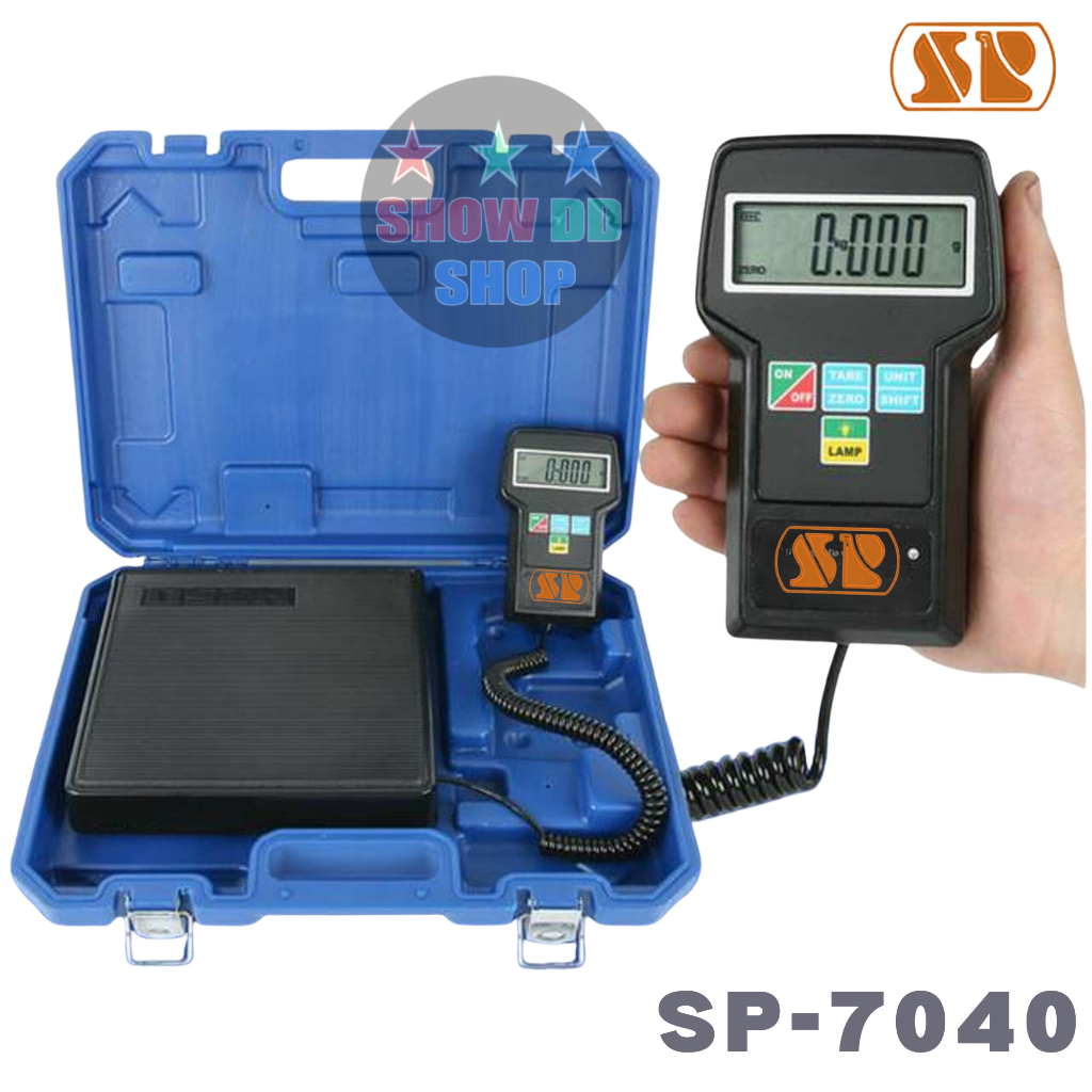 เครื่องชั่งน้ำยาแอร์ Digital Refrigerant Scale DSZH RCS-7040 ดิจิตอลอิเล็กทรอนิกส์ 100kg ชั่งเติมน้ำ