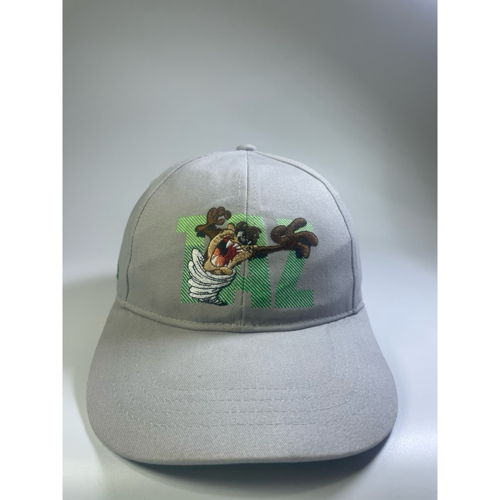 Six flag Tazmanian snapback สีเทา เขียว