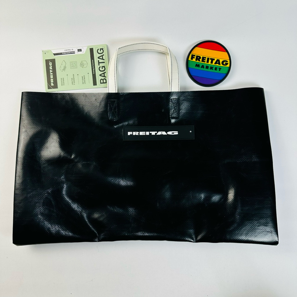 กระเป๋าFREITAGของแท้ รุ่น🇨🇭F260 MIAMI WIDE 🇨🇭BLACK