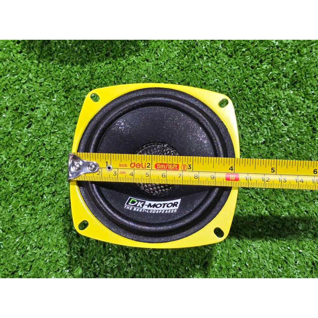 ลำโพง 4นิ้ว DK โครงเหลือง DK-MOTOR งานแท้ แรงๆ ดอกกลาง กลาง 4นิ้ว 4ohm ลำโพง4“ dk-motor - รูปที่ 6