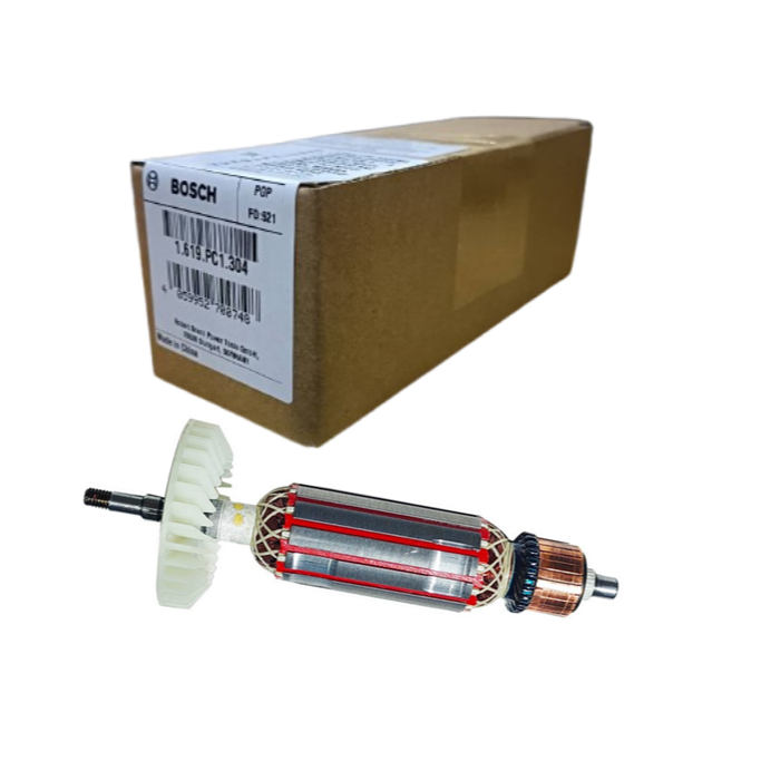 BOSCH ( อะไหล่หินเจียร4"แท้ )  ของรุ่น GWS700 ทุ่น / ฟิลคอย / แปรงถ่าน