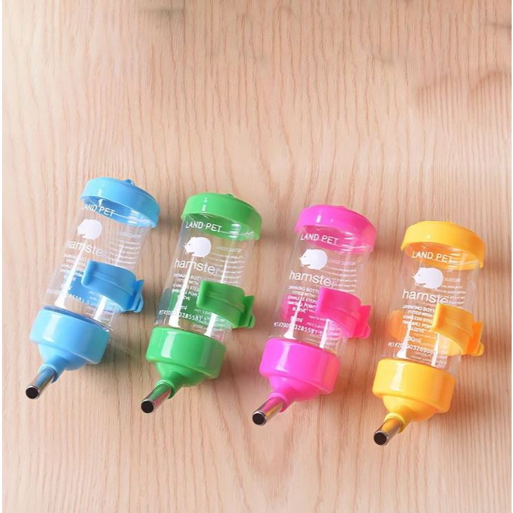 ขวดน้ำหนูแฮมเตอร์ กระรอก ลูกกระต่าย 80ml (คละสี)