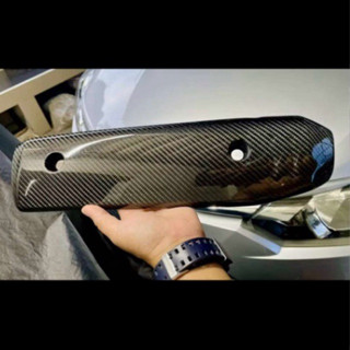 ครอบท่อ  กันร้อน จีออโน่ giorno หุ้มคาร์บอนแท้ ลาย 2  ชิ้นงา…