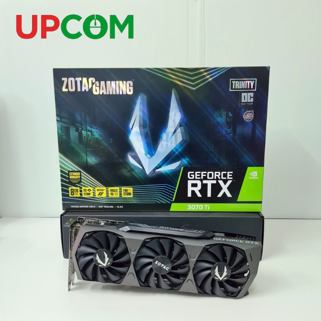 [มือ2] RTX3070 Ti Trinity OC 8GB ZOTAC GAMING GEFORCE มือ2 ประกัน UPCOM 1 เดือน