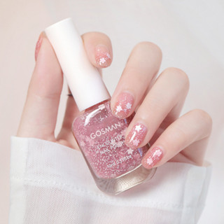 GOSMAN 2025 10ML ยาทาเล็บ ยาทาเล็บแบบไม่ต้องอบแบบน้ําแบบฉีกย…