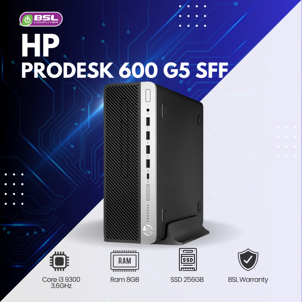 USED Computer HP Prodesk 600 G4/G5 คอมมือสอง รูปจริงมือสองเหมือนใหม่ Used Computer