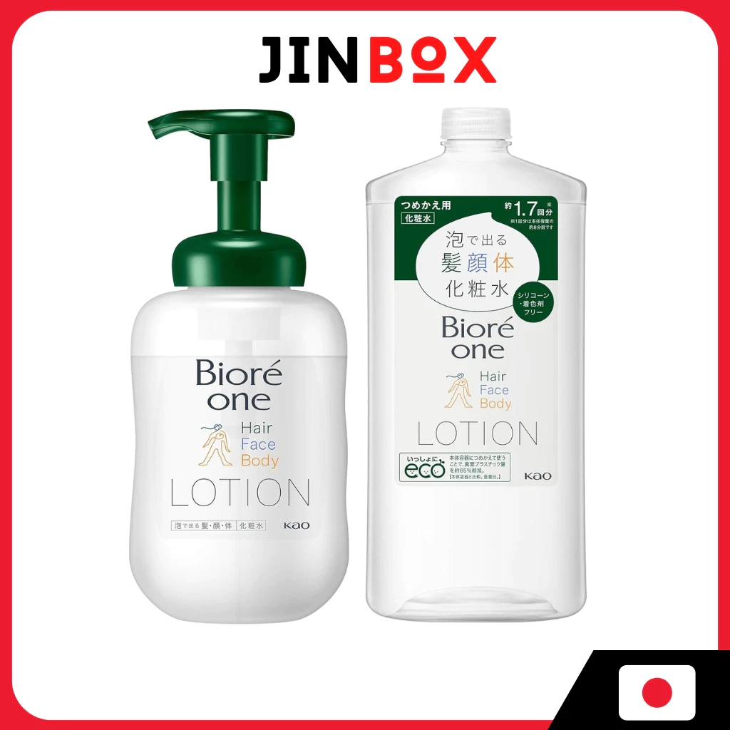 [ส่งตรงจากประเทศญี่ปุ่น] Biore ONE Hair Face Body Lotion 500มล. โฟมโลชั่น คอมฟอร์ท ซาวอน