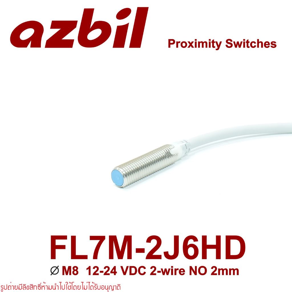 FL7M-2J6HD azbil FL7M-2J6HD DC2-Wire Regular Cylindrical Proximity Sensor