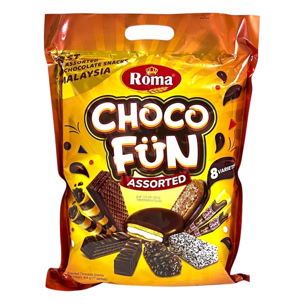 CHOCO FUN ASSORTED รวมขนมปัง ถึง 8 ชนิด