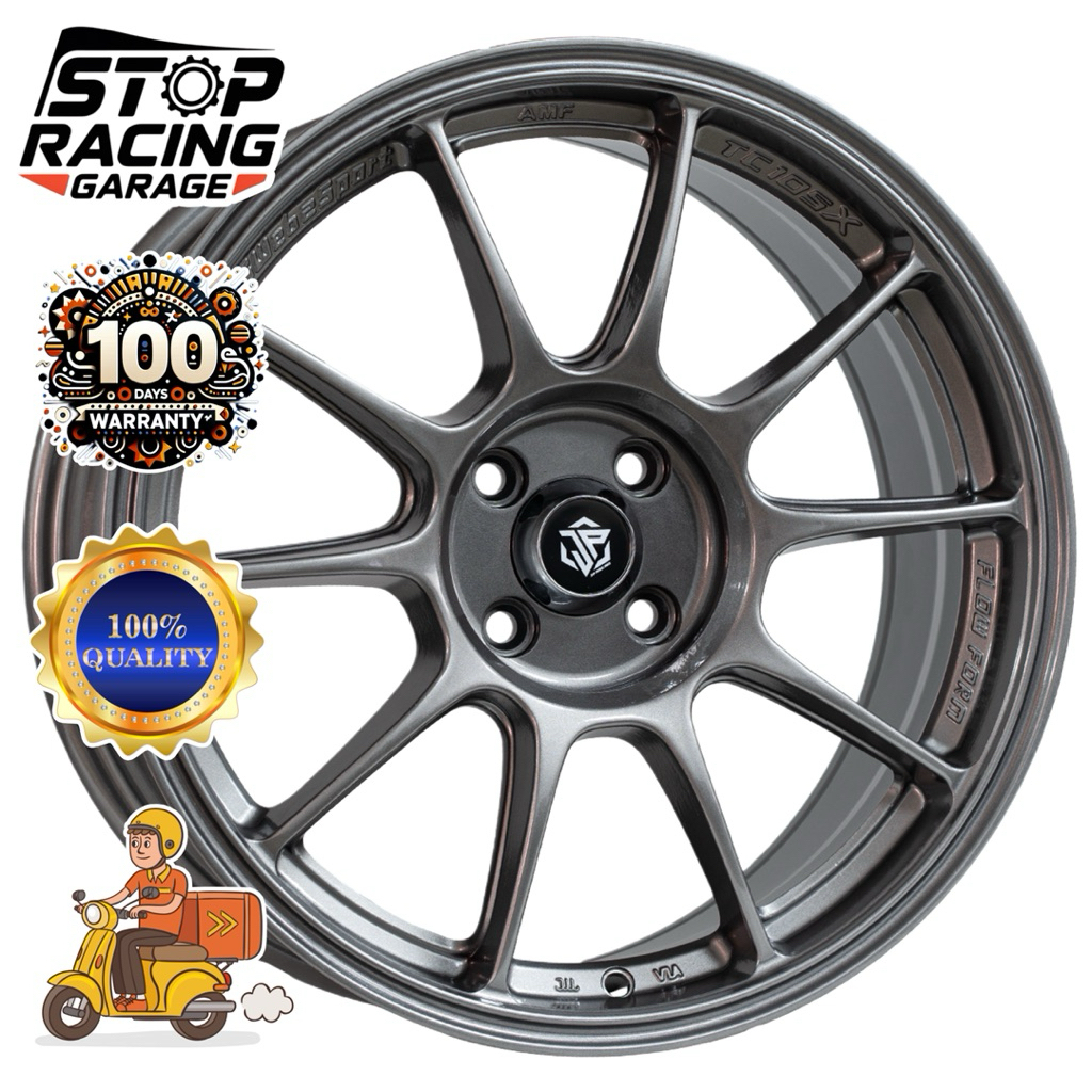 ล้อแม็กซ์ 15“ JP Racing JP TC-105X ขนาด 15x7.0 / 4x100 / ET+35