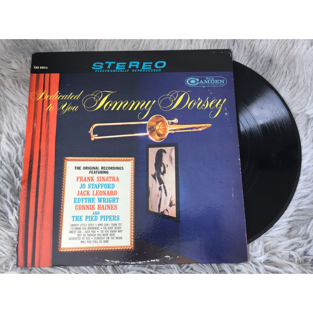 Dedicated to You - Tommy Dorsey  ขนาด 12 นิ้ว LP G197.4