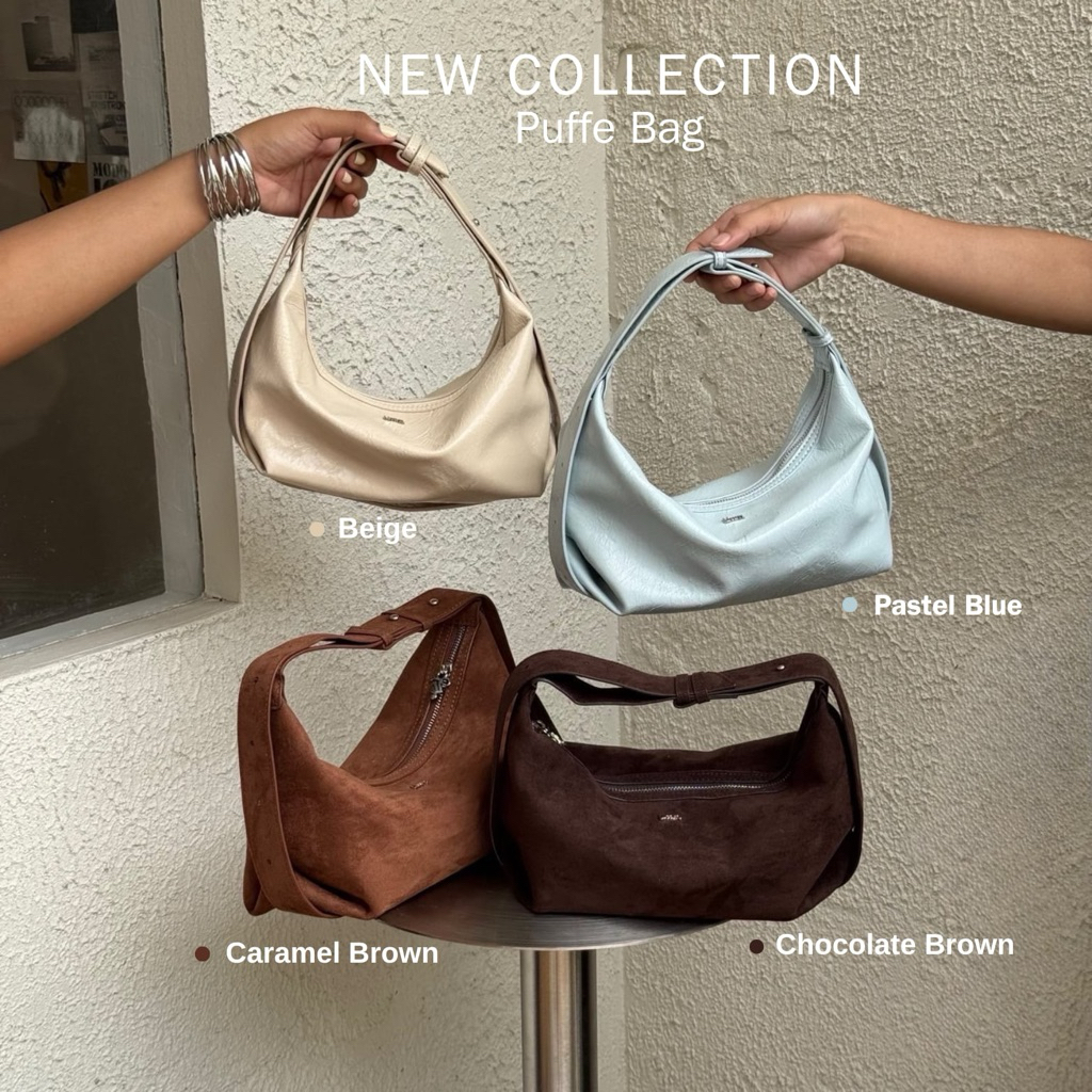 พร้อมส่ง/ส่งฟรี กระเป๋ารุ่น Puffe Bag🍩