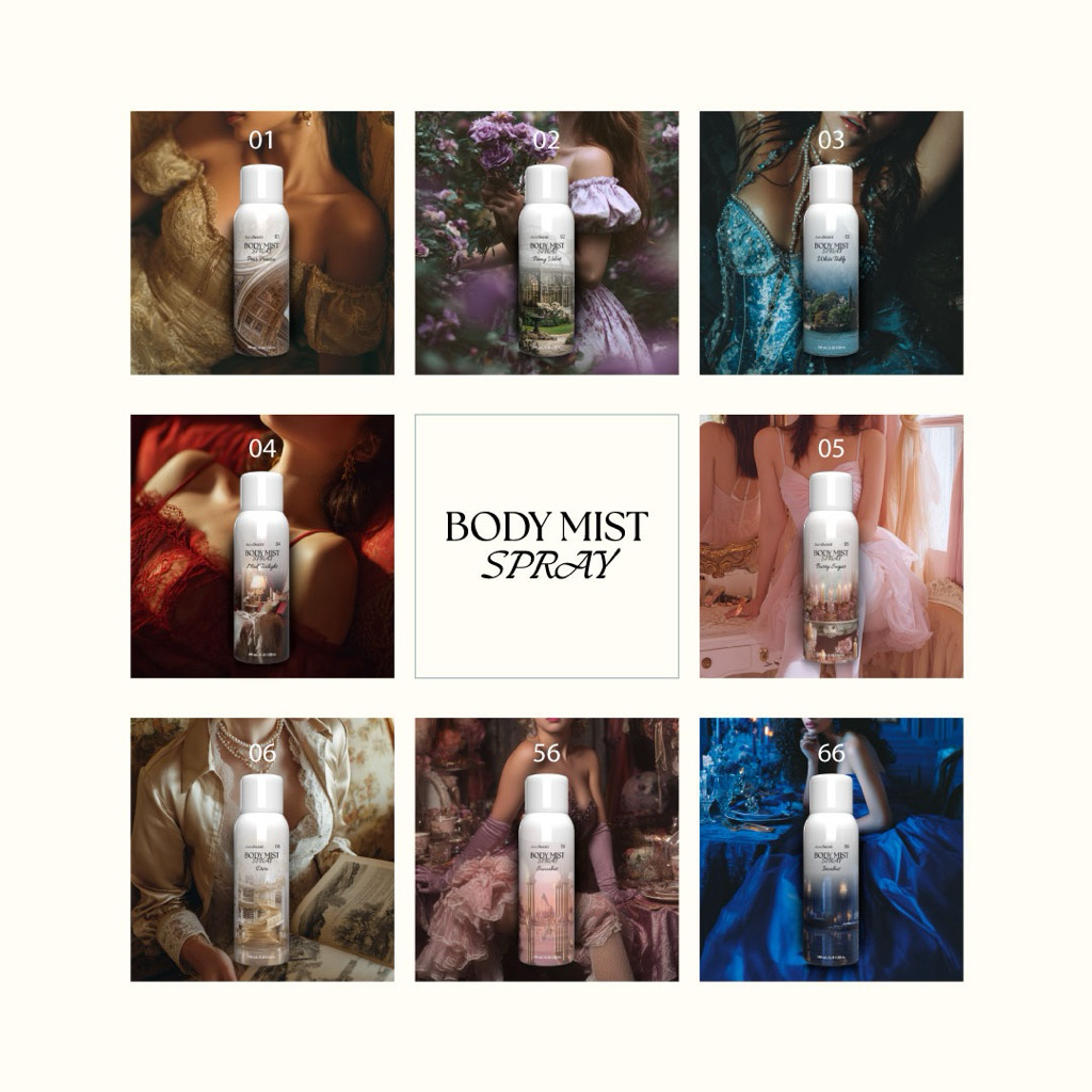 บอดี้มิสท์สเปรย์ AURA SCENT BODY MIST SPRAY