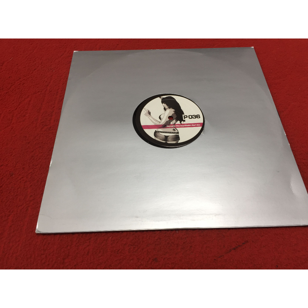 P036 - Hey girl Hey boys Shake that ass ขนาด 12 นิ้ว LP B-3