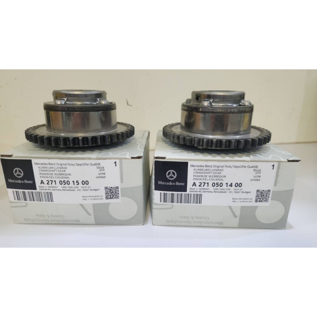 เฟืองแคมแอดว๊าน​ Benz​ เครื่องm271evo​
A271 050 14 00

A271 050 15 00