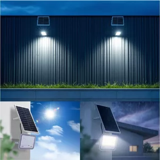 EVE โคมฟลัดไลท์ โซล่าเซลล์ LED รุ่น Oscar ออสก้า 200W 500W 800W สปอร์ตไลท์ ควบคุมด้วยรีโมท รุ่นใหม่