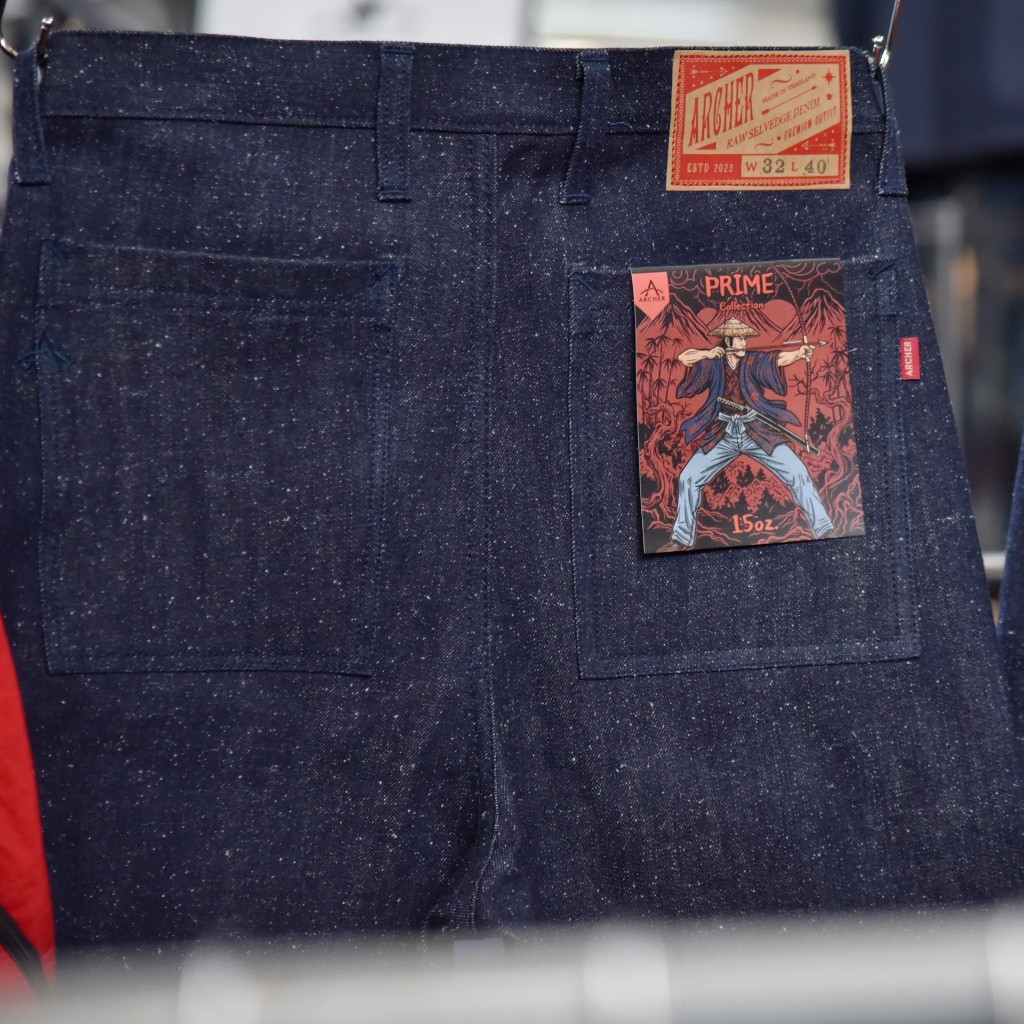 Archer "Prime 2.0" 15oz. Nep red selvedge denim | relaxed straight