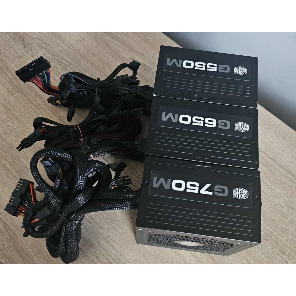 POWER SUPPLY (อุปกรณ์จ่ายไฟ) COOLER MASTER รุ่น G550M (550W) รุ่น G650M (650W) รุ่น G750M (750W) 80P