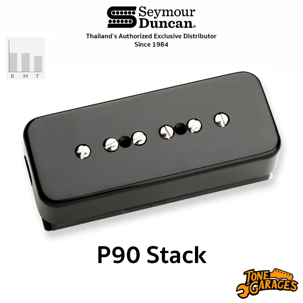 Seymour Duncan P90 Stack Noiseless  Soapbar P90 Pickup ปิ๊กอัพกีต้าร์ไฟฟา ของแท้ 100% Made in USA