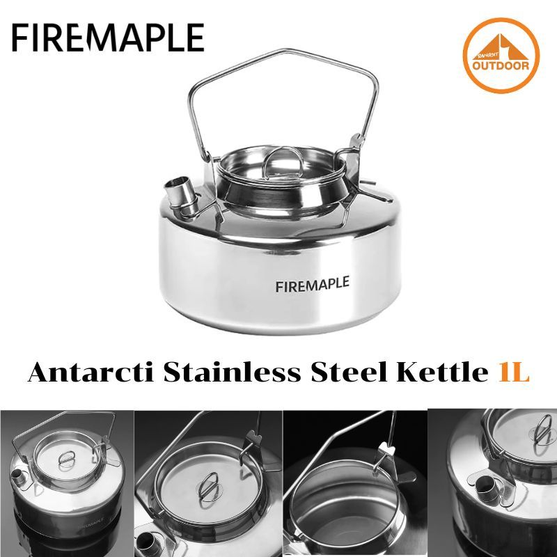 Fire-Maple Antarcti Stainless Steel Kettle 1L กานำ้สแตนเลสขนาด 1 ลิตร